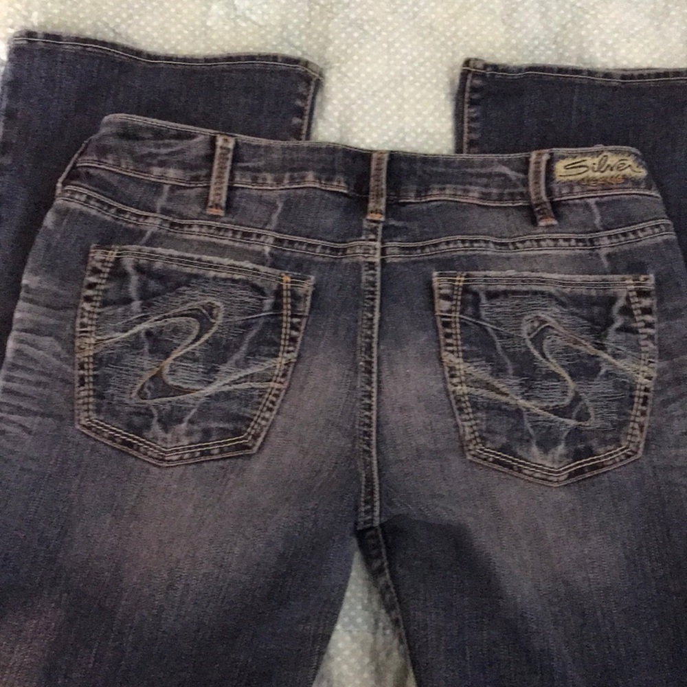 Silver jeans
